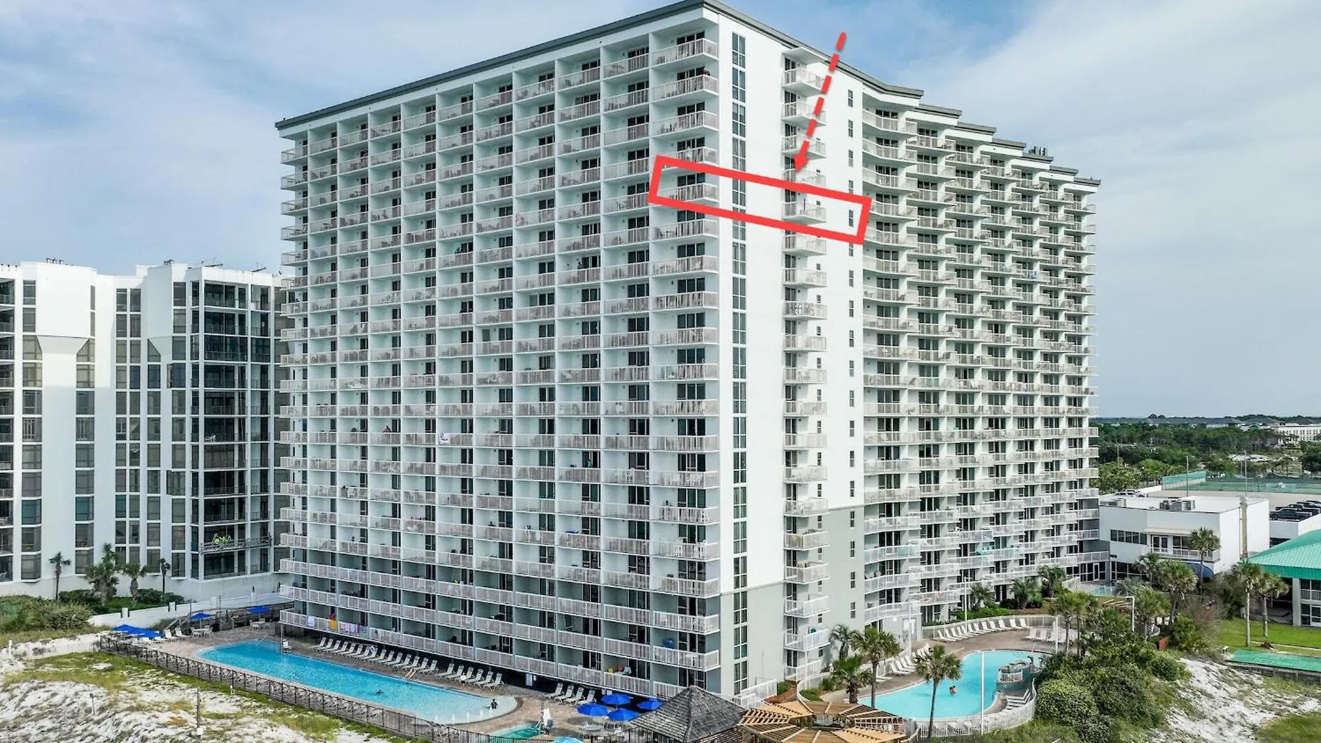Biggest 2 Bedroom Corner Unit, 16Th Flr Beachfront At Pelican Destin